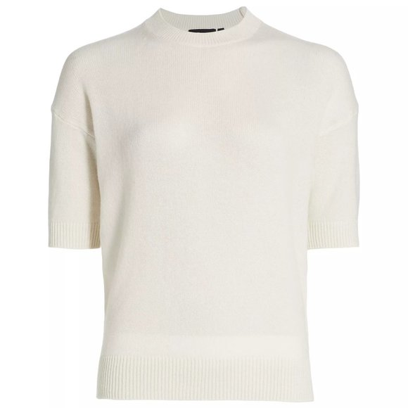 THEORY Feather Cashmere Easy Pull Over Sweater, Petite - Picture 1 of 13